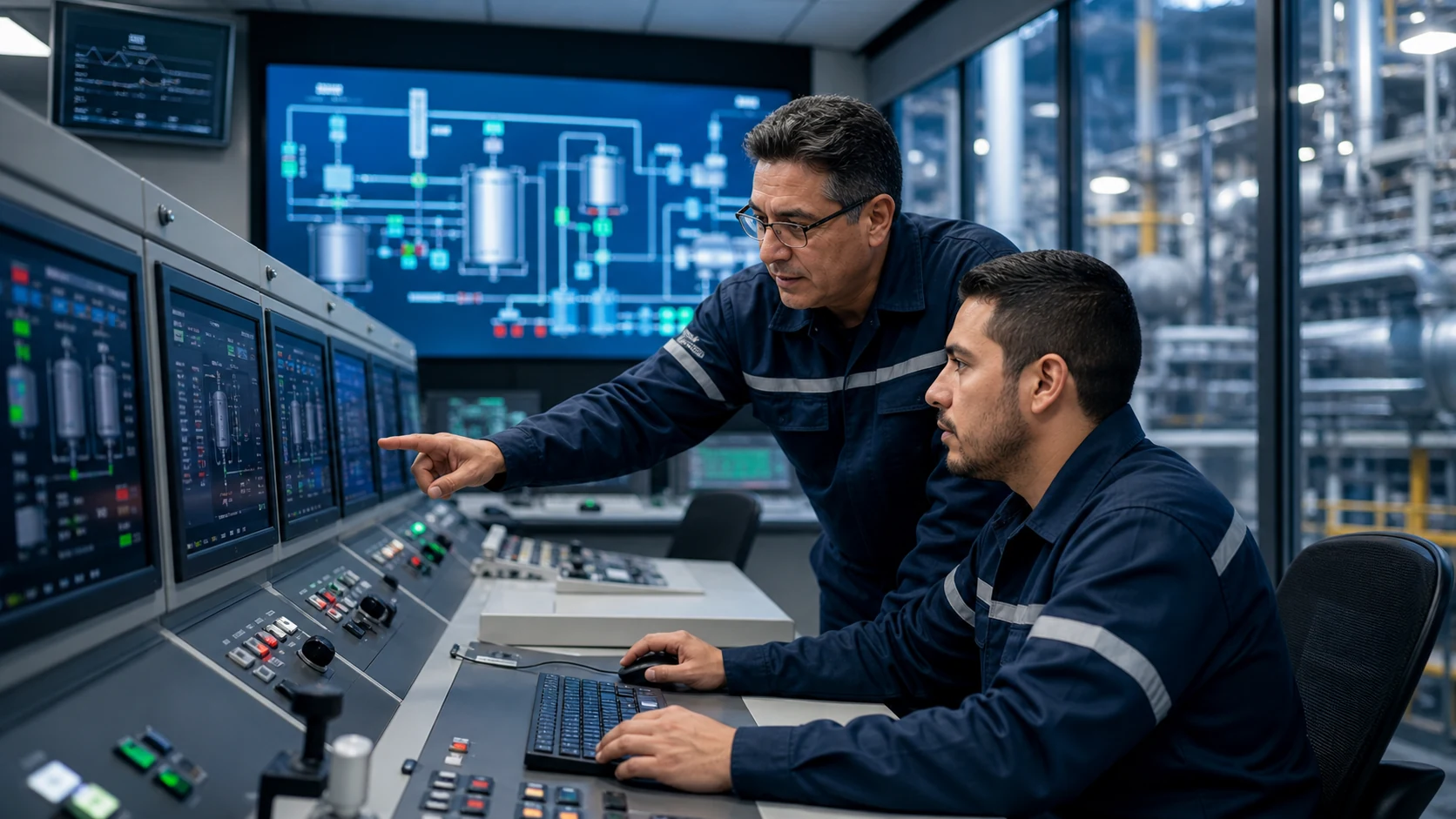 Automatización y control de procesos industriales