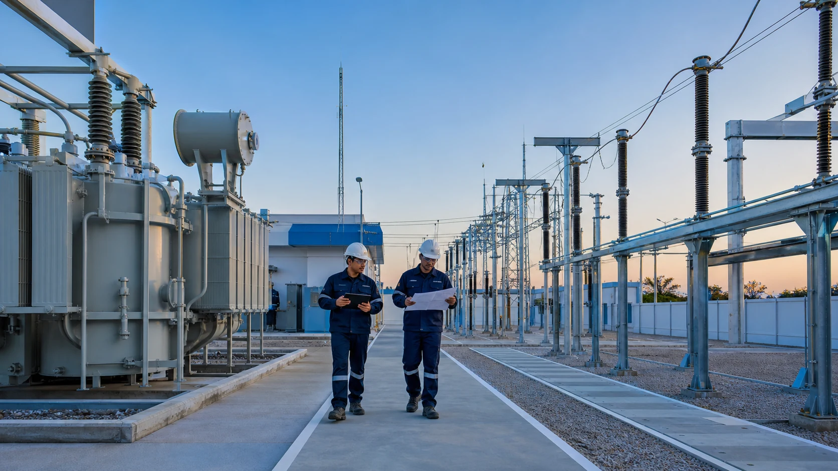 Inspección de infraestructura eléctrica de potencia