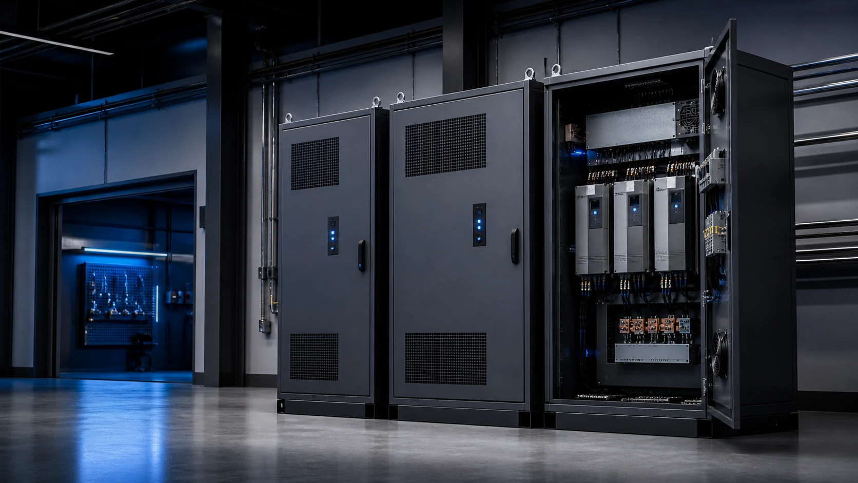 Gabinetes industriales de variadores de frecuencia